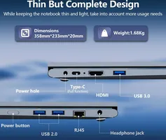 aukabrex 2 in 1 Laptop