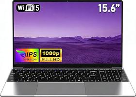 FUNYET, 2026 Nouveau 15.6 Pouces 16Go RAM 256Go SSD Soutien TF 1To Win11 Pro Processeur 4425Y 5000mAh IPS 1920×1080 HDMI, USB3.0, WiFi 5, BT 4.2 Webcam Clavier QWERTY