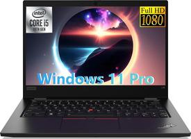 Lenovo ThinkPad L13 Gen 2 Professionnel, écran HD de 13,3 Pouces, Intel Core i5-1145G7, 16 Go de RAM, SSD de 256 Go, Clavier QWERTY, Windows 11 Pro (reconditionné)