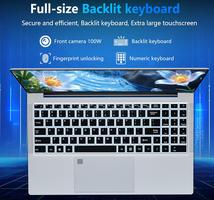 MOGIKK 15.6 Inch Core i3-1005G1 Processor 16GB RAM DDR4 512GB SSD Win 11 Digital Keyboard Backlit Unlock Mini-HDMI Type C Battery 6000mAh/46Wh