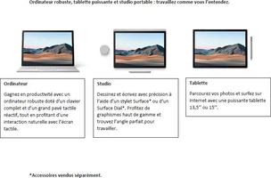 MICROSOFT Surface Book 3 13 I5 8Go 256 Reconditionné