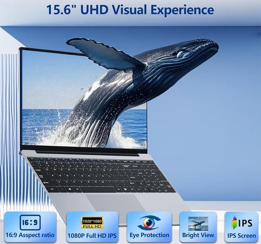 15.6 Inch, Win 11 8GB RAM 256GB SSD, with Core M3 6Y30 Processor, Slim 180° Flip FHD Display Mini-HDMI 2*USB3.0 WiFi5 BT4.2