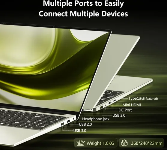Diakuoe 15.6 Inch Laptop