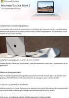 MICROSOFT Surface Book 3 13 I5 8Go 256 Reconditionné
