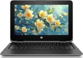 HP ProBook X360 11 G6 EE 2-in-1 Laptop, Intel Core 10th Gen i5-10210Y, 8GB RAM, 256GB SSD, 11.6-inch Touchscreen, QWERTY Keyboard, Win11 Pro (Refurbished)