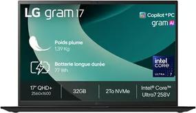 LG LG Gram 17ZB90TL Copilot+ Intel Core 7 258V 43,2 cm