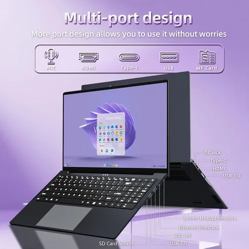 Benirros 16 Inch Laptop