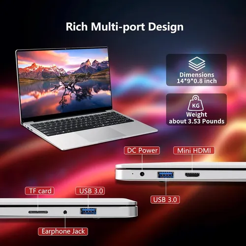 aukabrex 15.6 Inch Laptop