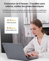 Ninkear 16" 2560×1600 120Hz, 7430U Jusqu’à 4,3 GHz, 16 Go RAM 1 to SSD NVME, Écran Mat 100% sRGB, Polyvalent