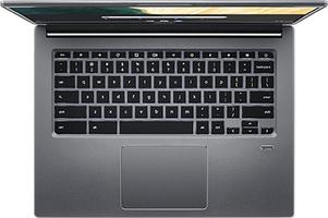 Acer Chromebook cb7 nx.haxef.007 14 pouces 4k uhd intel core i3-8130u 8 go 32 go ssd chrome os gris