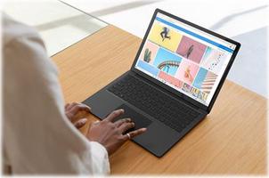 Microsoft Surface 3 Intel Core i5 1035G7 / 1.2 GHz Win 10 Pro Iris Plus Graphics 16 Go RAM 256 Go SSD NVMe 15" écran 2496 x 1664 Wi-Fi 6 noir mat clavier : Espagnol commercial