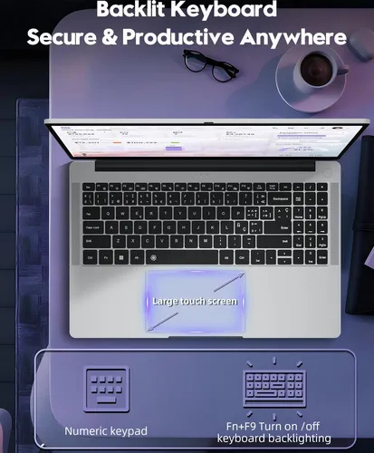 Benirros 15.6 Inch Laptop