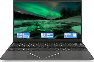 DREAMFYRE 14 Pouces, Win 11 Pro, 8Go 256Go SSD, étudiant/Affaires avec WPS Office, Autonomie LongueDdurée