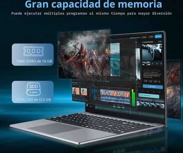 masnieski 15.6 Inch Laptop