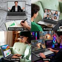 15.6 Pouces 2026, M3-6Y30 Processor RAM 16GB SSD 512GB Computer Notebook, Webcam/Touchpad/5000Mah/USB 3.0/Carte TF