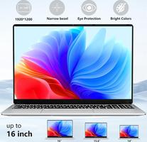 FUNYET Portatil, N5095 (hasta 2,9 GHz), 16GB RAM 1TB SSD Windows 11 Pro