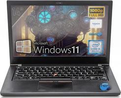 SIMPLETEK 14" Touchscreen i5 8th gen 64GB SSD 4TB Windows 11 Pro Italian Backlit Keyboard (Renewed)