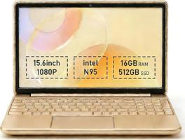 CYCLUS 15.6 Pouces IPS N95 Processor (4C/4T, Boost 3,4 GHz), XE-LP Graphics, 16GB RAM 512 GB de SSD, Clavier Rétroéclairé/Webcam, Comprend Un Cache Clavier AZERTY