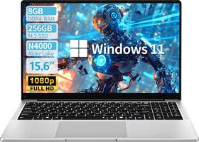 AUKABREX 15.6 Inch, 8GB/12GB RAM 256GB SSD, Celeron Processor N4000 (12GB RAM + 256GB SSD)