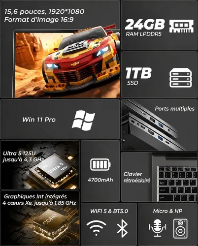 Gaming IA Ordinateur Portable