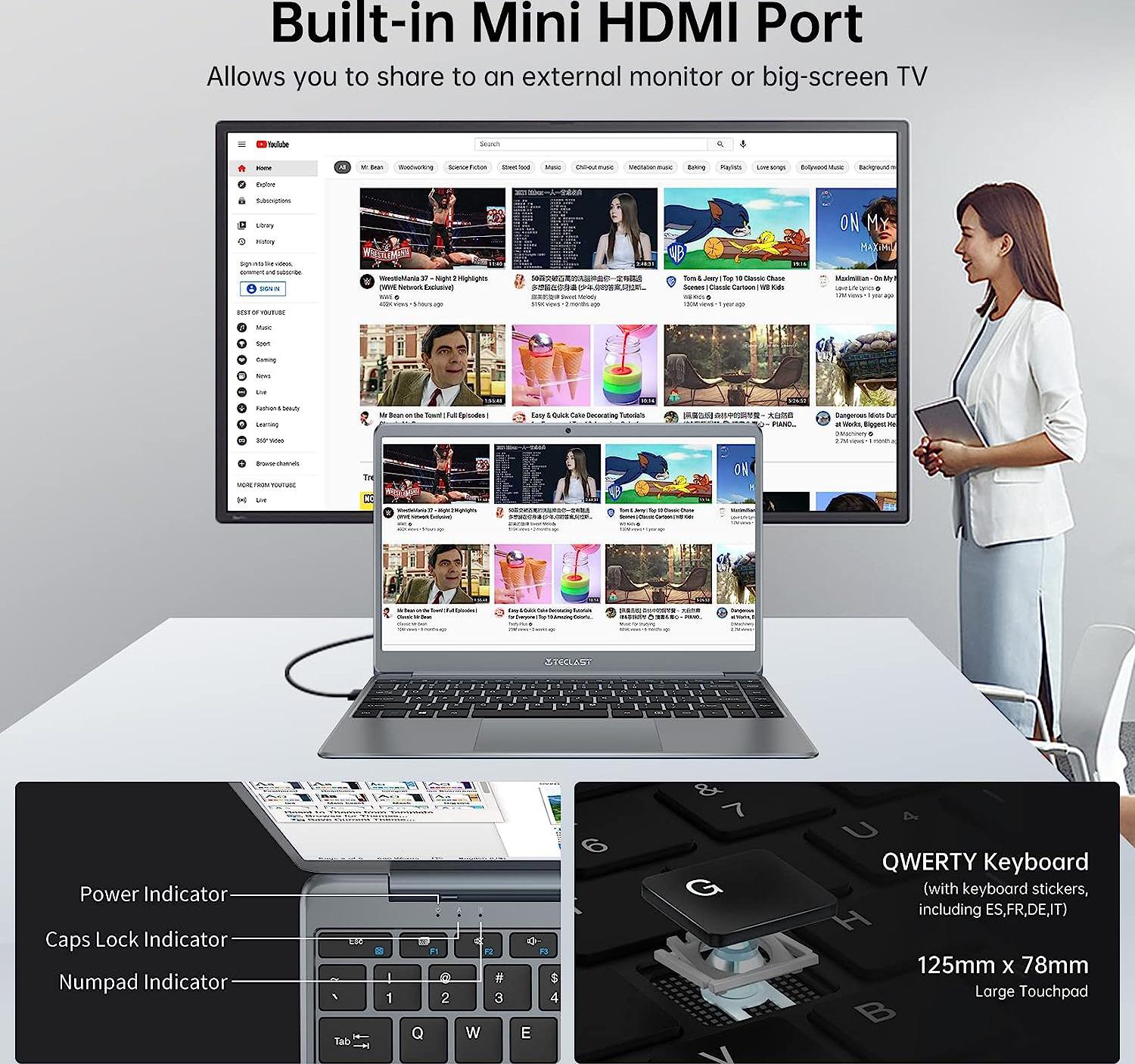 I-tec Hub USB 3.0 4 Porte In Metallo - Plug & Play Per Notebook, PC, Mac, Tablet