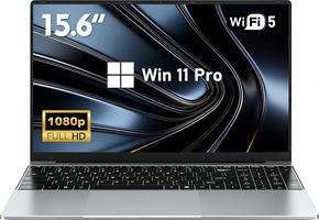 Computer 16 Inch 16GB RAM 1TB SSD Expansion 1TB 4 Cores Celeron N150 up to 3.6 GHz Win11 FHD 1920×1200 USB3.0 BT5.0 WiFi5 HDMI Backlit Keyboard-Grey