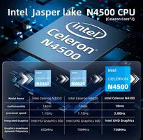SGIN 14,1 Pouces, 12 Go DDR4 512 Go SSD Notebook Windows 11 avec Intel Celeron N4500,1920 × 1080, 2,4/5.0G WiFi, 2X USB 3.0, Bluetooth 4.2, Prend en Mémoire Extensible 512 Go TF