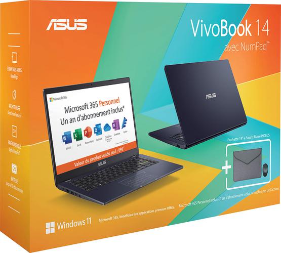 Asus VivoBook E410MA-EK2409WS Intel Celeron 4G 128G EMMC Intel Graphics Technologie Numpad