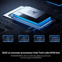 ACEMAGIC 17,3 Pouces 16 Go Ram DDR4 512 Go SSD 4 cœurs ln-tel Alder Lake N-97,Capacité de 6000Mah,3*USB3.2,BT5.0,HDMI,Laptop