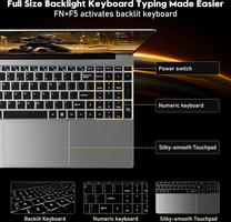 2026 Laptop, 15.6 Inch IPS FHD 1920×1080 Laptop, Core i5-7Y54 Portable Processor, 16 GB RAM, 512 GB SSD, Slim with Backlit Keyboard Notebook