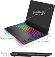 HP OMEN MAX 16-ah0018ns – Gaming 16 inch 2.5K 240Hz Intel 7-255HX, 32GB RAM, 1TB, NVIDIA GeForce RTX 5070 TI 12GB, Windows 11, WiFi 7 Black – Spanish QWERTY Keyboard
