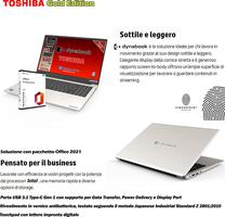 Dynabook Toshiba Satellite Pro Intel 6305 24 Go Ram, SSD 500 Go, écran Full HD, web HD, lan, wi-fi 6, 3 usb, fingerprint, Win 10 Pro, Office Pro Prêt à l'emploi, gar. Italie