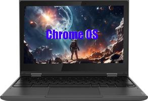 Lenovo Chromebook 300e Écran convertible 2 en 1 pour 11,6 pouces, Intel Celeron N4020 1,1 GHz, RAM 4 Go, SSD 32 Go, clavier japonais, Chrome OS (Reconditionné)