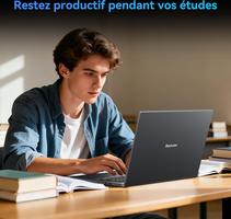 Blackview 【Garantie de 3 Ans】 2026 Acebook 10 18,5 Pouces, Intel Twin Lake N150（Jusqu’à 3,6 GHz 60.8Wh W-11 16Go+512Go SSD Laptop, HDMI+WiFi 6+BT 5.2+USB, Certifié TUV