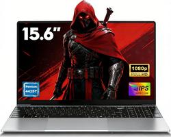 FUNYET, 2026 Nouveau 15.6 Pouces 16Go RAM 256Go SSD Soutien TF 1To Win11 Pro Processeur 4425Y 5000mAh IPS 1920×1080 HDMI, USB3.0, WiFi 5, BT 4.2 Webcam Clavier QWERTY