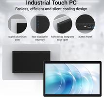 Panel Tablet Táctil Todo en Uno 13,3 Pulgadas-HEIGAOLAPC Industrial Pantalla Táctil Integrado Win 11 Pro, N5100, 8GB Ram 128GB Rom, IPS 1920*1080, USB 3.0*4, RS232, LAN, HDMI, Type-C 3,1