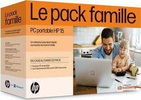 HP Pack Famille 15s-fq5024nf +Housse +MS365