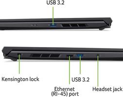 acer Nitro V16 Gaming Ryzen 7 8845HS Ram 32 Go DDR5 Ssd 1256 Go NVMe, Écran