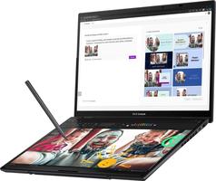 Asus Zenbook Duo UX8406CA-QL027W 14 Pouces FHD 60 Hz (processeur Intel Core 9 285H, 16GB LPDDR5X, 1TB SSD, Intel Arc Graphics, Windows 11 Home) – Clavier AZERTY