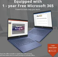 HP 14" HD BrightView Premium Stream