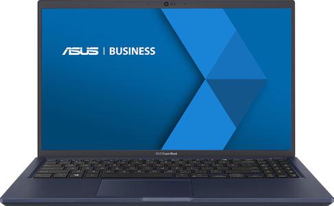 ASUS ExpertBook B1 B1500CENT-BQ1658R Conception de charnière à 180 degrés Intel Core i7 1165G7 / jusqu'à 4.7 GHz Win 10 Pro Carte graphique Intel Iris Xe 8 Go RAM 512 Go SSD