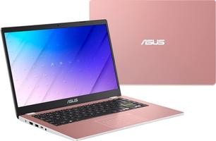 2022 ASUS 14" HD Laptop, Intel Celeron N4020 Processor, 4GB RAM, 64GB eMMC Flash Memory, Intel HD 500 Graphics, HD Webcam, Stereo Speakers, Rose Gold, Windows 11S