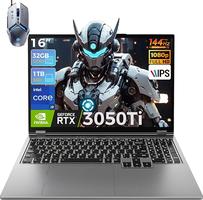 TOPGRO 16" Gaming [Core i9-9880H/Up to 4.8GHz GTX3050Ti/WiFi 6/Bluetooth 5.2] with Gaming Mouse, 32GB DDR4 Memory/High Thermal Dissipation/Windows 11 Pro/Laptop Full HD 144Hz