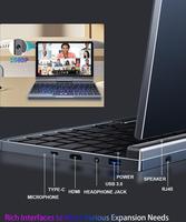 2 in 1 Mini 8 inch HD Swivel Touch Screen Compatible with Windows 11 Pro Small Laptop, Intel N100/N150, 12GB RAM, 1TB SSD, Wi-Fi 6, BT 5.2, 2MP Camera, G-Sensor