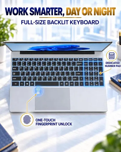 aonim 15.6" FHD IPS Laptop