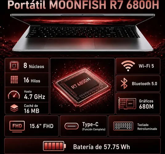 Moonfish PC Laptop