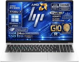 HP 255R G10 AMD Ryzen 7 7735U 4.75 GHz, RAM 24Go DDR5, SSD 1To, Écran