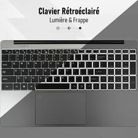 15.6 Pouces, Core i5-6200U 8 GO RAM 256 GO SSD Grande Autonomie, FHD IPS Déverrouillage Empreinte Digitale USB3.0 Wi-Fi5 HDMI BT5.0 Bureau Études