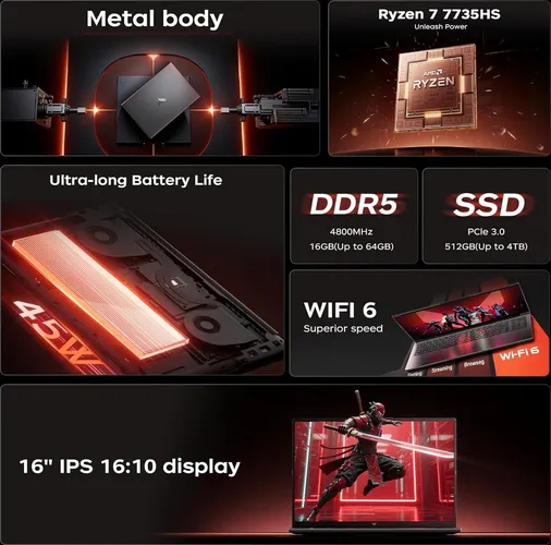 Tivique Gaming Laptop