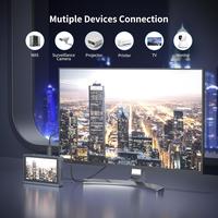 Mini Computer-HEIGAOLA Mini Computer with Screen 5.5 Inches Celeron N5095, Windows 11 Pro Computer Mini-pc16GB Ram DDR4, 256GB EMMC, Dual Display Output 4K@60Hz, HDMI, Type-C, WiFi5.0